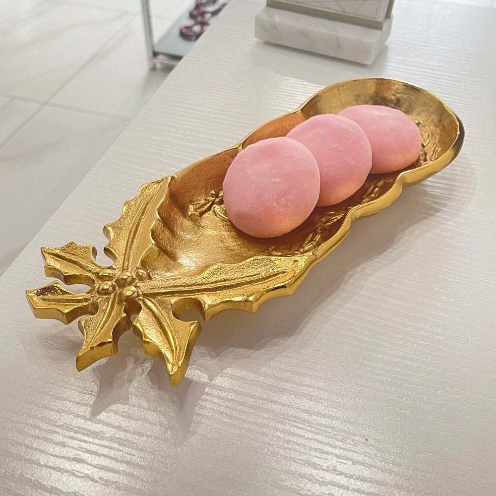 Gold Leaf Tray / Plate